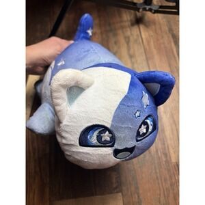 BIG Aphmau MeeMeows Moon Cat 11" Plush Celestial Collection Clouds Embroidered